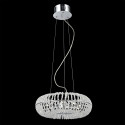 LUXERA&nbsp;64309 závěsné&nbsp;svítidlo&nbsp;TRISTAN . Max.příkon 9x20W G4. Materiál kov,křišťál. Barva chrom,sklo. Označení: 64