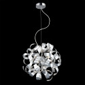 LUXERA&nbsp;64348 závěsné&nbsp;svítidlo RIBBON. Max.příkon 5x33W&nbsp;G9. Materiál kov. Barva chrom,matná stříbrná. Označení: 64