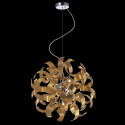 LUXERA&nbsp;64349 závěsné&nbsp;svítidlo RIBBON. Max.příkon 5x33W&nbsp;G9. Materiál kov. Barva chrom,matná zlatá. Označení: 64349
