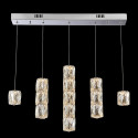 LUXERA&nbsp;62403 závěsné&nbsp;svítidlo&nbsp;POLAR&nbsp; . Max.příkon 39W LED 3000K&nbsp;. Materiál kov,křišťál. Barva chrom,skl
