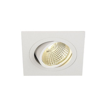 NEW TRIA DL čtvercová sada matná bílá 230V/350mA LED 6.6W 38° 30 - BIG WHITE LA 113911