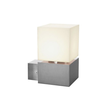 SQUARE WALL E27 venkovní stojací lampa nerezová ocel 304 max. 20W IP44 - BIG WHITE LA 1000336