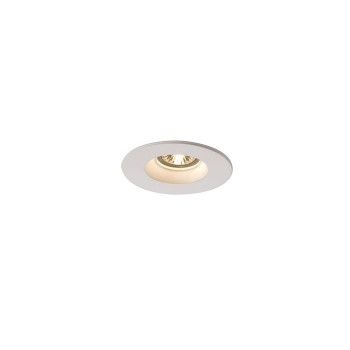 PLASTRA typu downlight, GU10, kulaté, bílá sádra - BIG WHITE LA 148070