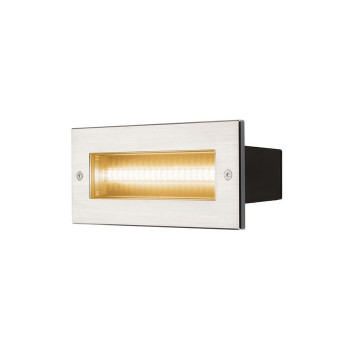 BRICK venkovní nástěnné vestavné svítidlo LED 3000K nerez IP67 230V 950lm 10W - BIG WHITE LA 233650