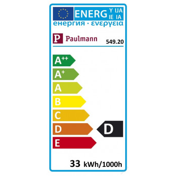 Set patice E14s 33W G9 čirá minihalogen - PAULMANN