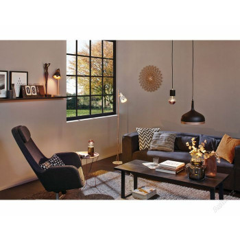 Stojací lampa Neordic Haldar šedá / chrom matný - PAULMANN 796.90