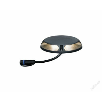 Plug&Shine zemní přisazené svítidlo IP67 2x3W 24V pojezdové antracit - PAULMANN 939.20