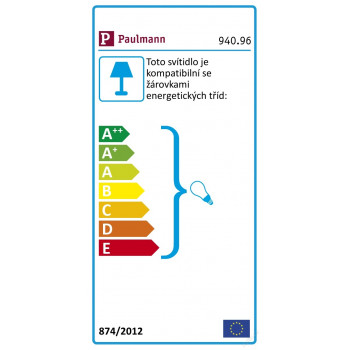 Lankový systém - základní sada, trafo 36W, lanko 15m, příslušenství, 230V/12V DC matný chrom - PAULMANN 940.96