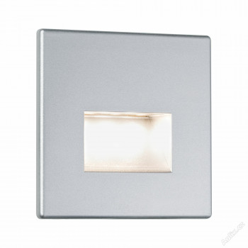 Zápustné svítidlo do stěny LED Edge matný chrom vč.1,1W, 2700K, 116lm - PAULMANN 994.95