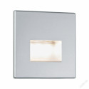 Zápustné svítidlo do stěny LED Edge matný chrom vč.1,1W, 2700K, 116lm - PAULMANN 994.95