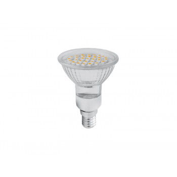 SMD 48LED světelný zdroj 230V 3,5W E14 - teplá bílá