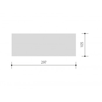 PIKTOGRAM šipka doleva 297 x 105mm