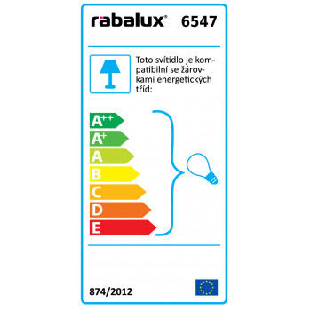 RABALUX 6547 GRANDO nástěnné svítidlo