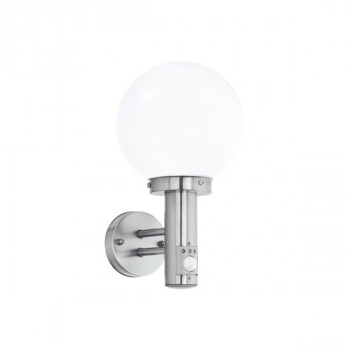 Eglo 27126 - Venkovní lampa se senzorem NISIA 1xE27/60W/230V IP44