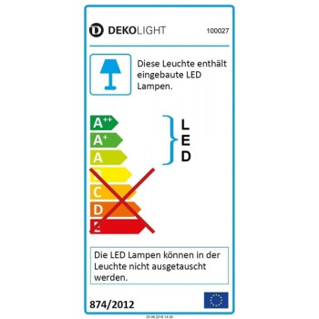 Deko-Light rastrové svítidlo LED Panel PRO 35V DC 50,00 W 4000 K 4800 lm 1240 mm bílá - LIGHT IMPRESSIONS