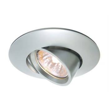 Zápustné svítidlo MR16 Flat otočné-výklopné stříbrná - LIGHT IMPRESSIONS