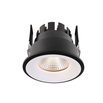 Zápustné svítidlo Orionis černá/bílá LED 6,50W 2700K 645lm - LIGHT IMPRESSIONS