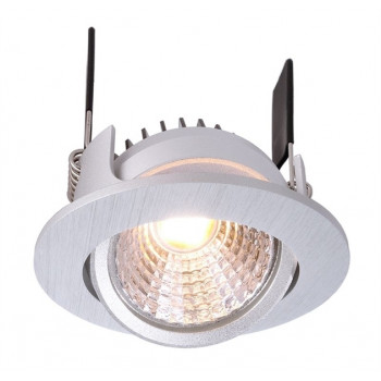 Deko-Light stropní vestavné svítidlo COB-68-350mA-2700K-kulaté-plochý 14-15V DC 5,00 W 2700 K 490 lm stříbrná - LIGHT IM