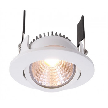 Deko-Light stropní vestavné svítidlo COB-68-350mA-2700K-kulaté-plochý 14-15V DC 5,00 W 2700 K 490 lm bílá - LIGHT IMPRESS