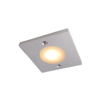 Nábytkové zápustné svítidlo Fine I, mat.stříbrná, 3W LED, 3000K, 280lm - LIGHT IMPRESSIONS