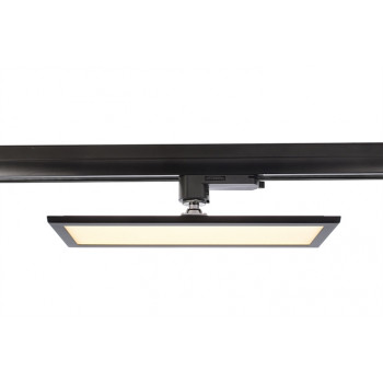 Deko-Light kolejnicový systém 3-fázový 230V Panel Track Light 110-240V AC/50-60Hz 21,00 W 3000 K černá 300 mm - LIGHT IMP