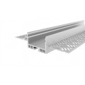Reprofil sádrokartonový-profil, stěna-strop EU-01-36 stříbrná přírodní 3000 mm - LIGHT IMPRESSIONS