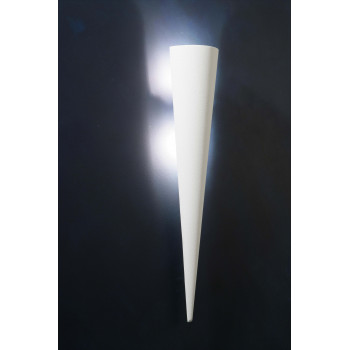 Nástěnné sádrové svítidlo Flute D2, 2x40W, 230V - ECO DESIGN