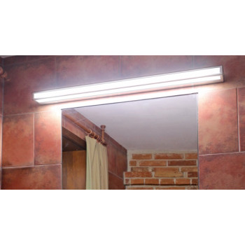 Nástěnné svítidlo Roma 4B LED 57W 230V 3000K 6450lm nerez IP44 (86-6740-30, B-SB-N) - ECO-DESIGN