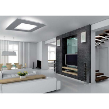 Stropní/nástěnné sádrové svítidlo ST127 4x36W, 230V - ECO DESIGN