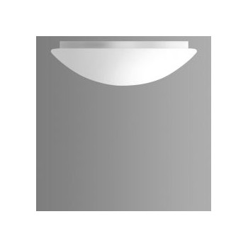 Stropní/nástěnné svítidlo CHARON IP44 2x75W, E27, bílé sklo, 36c - LUCIS