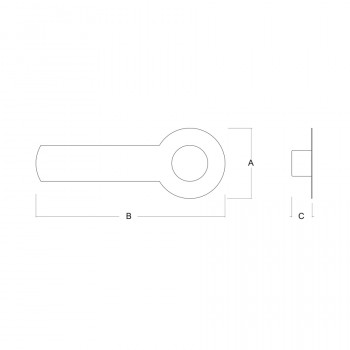 Nástěnné svítidlo INFINITY UNO 7,9W LED 3000K bílá S4.K1.IN.31 - LUCIS