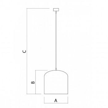 Závěsné svítidlo JUNO E27 1x60W E27 ZK.11.J1.01 - LUCIS