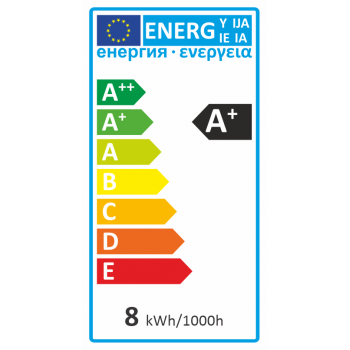 S-lux LED žárovka E27-B55-8W-SMD-NW