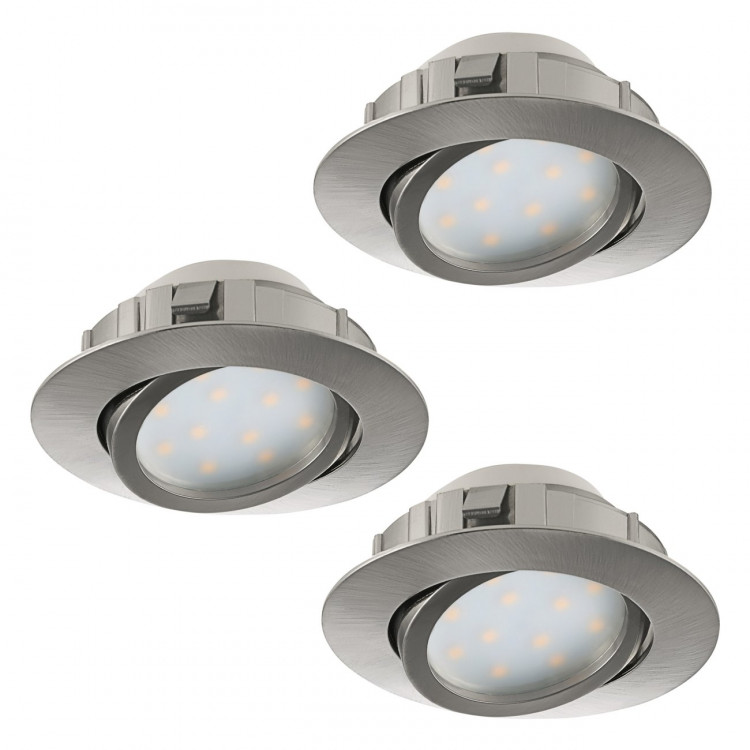 Eglo 95859- SADA 3x LED podhledové svítidlo PINEDA 3xLED/6W/230V