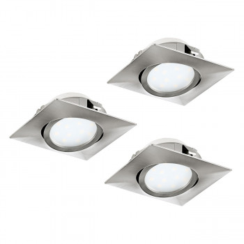 Eglo 95846- SADA 3x LED podhledové svítidlo PINEDA 3xLED/6W/230V