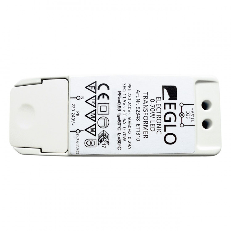 LED Transformátor 70W - EGLO 92348, EGLO, TRENDY svítidla