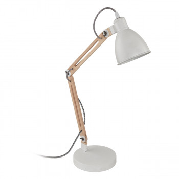 Eglo 96957 - Stolní lampa TORONA 1 1xE14/28W/230V bílá
