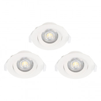 Eglo 32896 - SADA 3x Podhledové svítidlo SARTIANO 3xLED/5W/230V