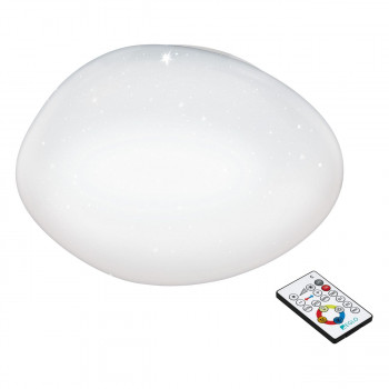 Eglo 98227 - LED Stmívatelné stropní svítidlo SILERAS-A LED/24W/230V + dálkové ovládání