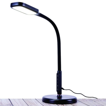 LED lampička XENIA 12W stmívatelná (stůl/zem/klip) - DL4306/B