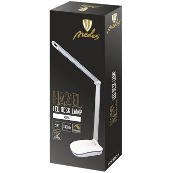 LED lampička HAZEL 5W stmívatelná s USB - DL1201/W