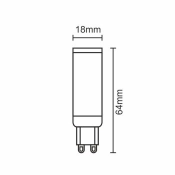 LED 7W-G9/SMD/4000K-ZLS626C