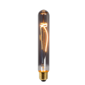 LED žárovka E27 5W 2200K 20cm stmívatelná - filament - šedá