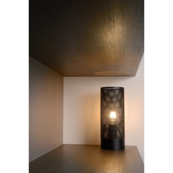 Lucide BELI - stolní lampa - Ø 12 cm - Černá 03516/01/30