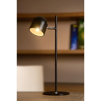 Lucide SKANSKA - stolní lampa - Ø 16 cm - stmívatelné - 1x5W 3000K - Černá 03603/05/30