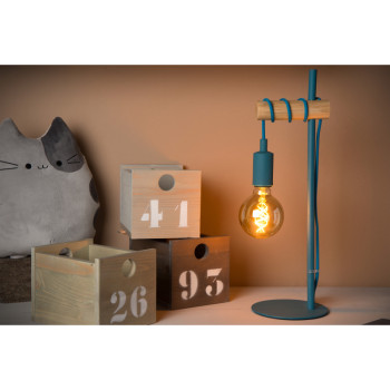 Lucide PAULIEN Table Lamp 1xE27 60W Blue