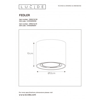 Lucide 09921/12/30 FEDLER černá