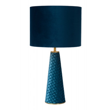 Lucide VELVET stolní lampička E27/40W H47cm Blue