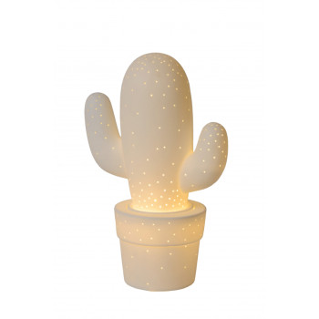 Lucide CACTUS - stolní lampa - Ø 20 cm - Bílá 13513/01/31