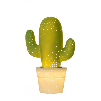 Lucide CACTUS - stolní lampa - Ø 20 cm - Zelená 13513/01/33